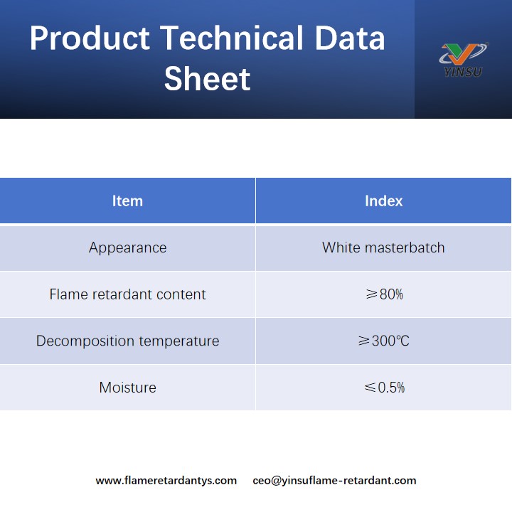 Hoja de datos técnicos de productos