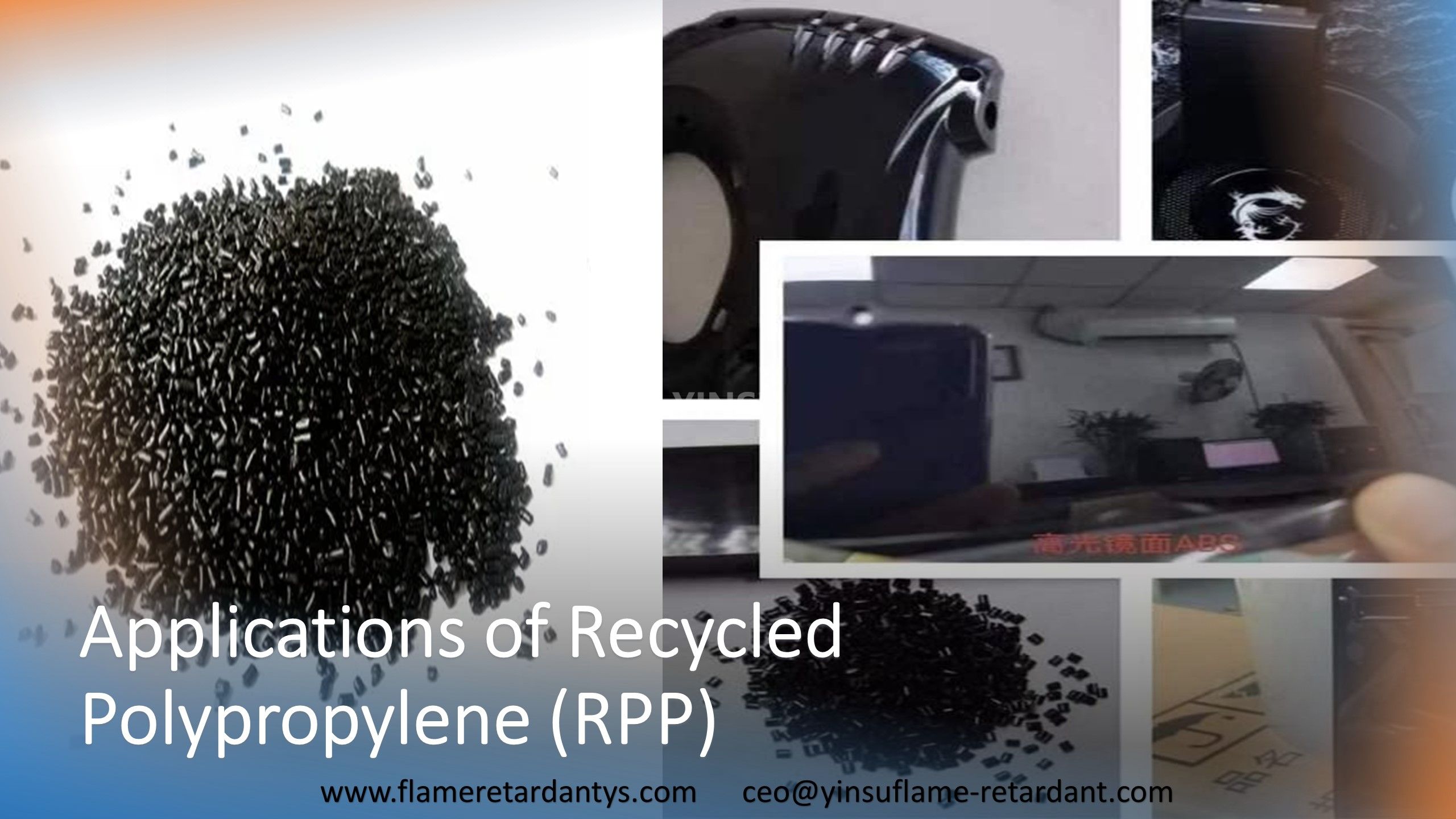 Aplicaciones del Polipropileno Reciclado (RPP)
