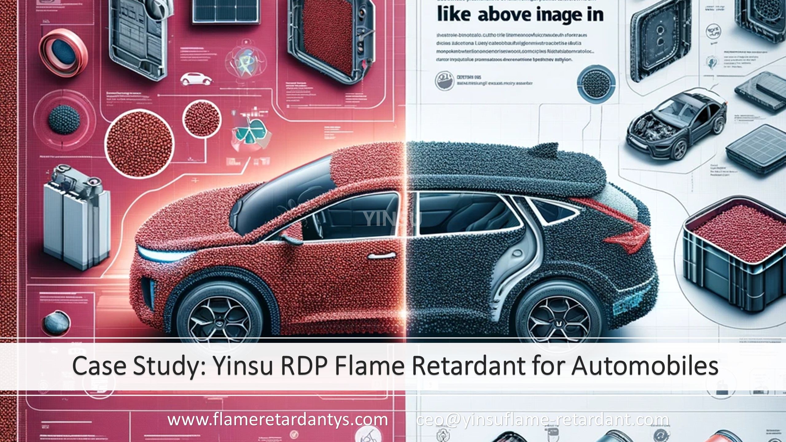 Estudio de caso: Retardante de llama Yinsu RDP para automóviles