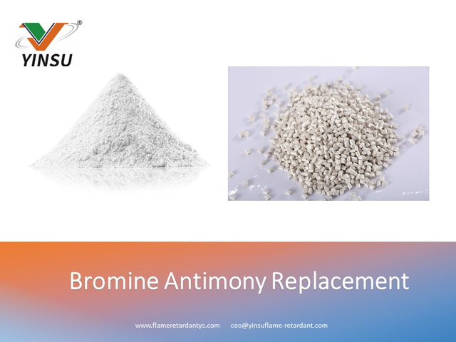 Reemplazo de bromo-antimonio, DBDPE, ATO, sinérgico ATO. Como la última oferta de Yinsu Flame Retardants, estamos orgullosos de presentar reemplazos de retardantes de llama halógenos.Estas alternativas no sólo son muy eficaces, sino que también están libres de halógenos y son respetuosas con el medio ambiente, lo que supone un ahorro de costes.Estas alternativas no sólo cumplen con los requisitos reglamentarios, sino que también brindan ahorros de costos tangibles a nuestros clientes.Lo invitamos a conocer más sobre nuestros reemplazos avanzados de retardantes de llama halógenos y el impacto positivo que pueden tener en la mejora de la seguridad contra incendios y la protección del medio ambiente
