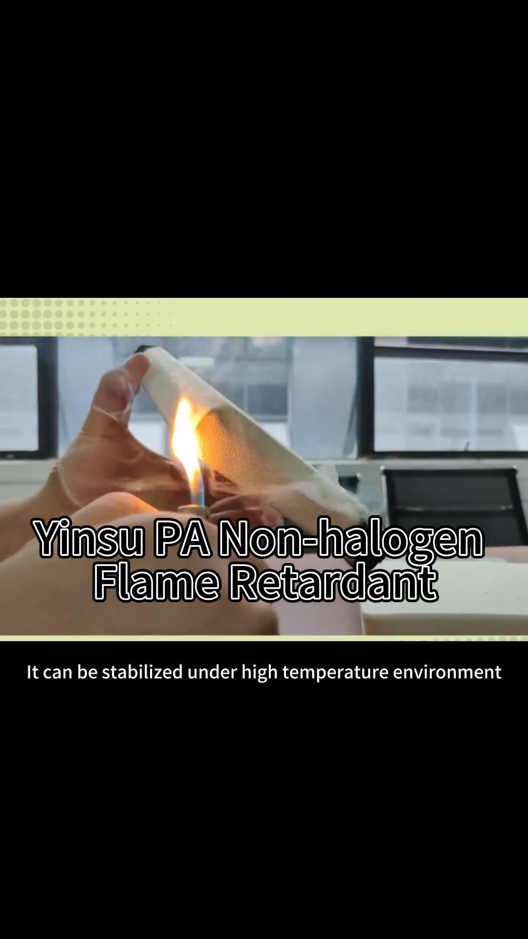 Yinsu PA prueba de retardante de llama no halógena