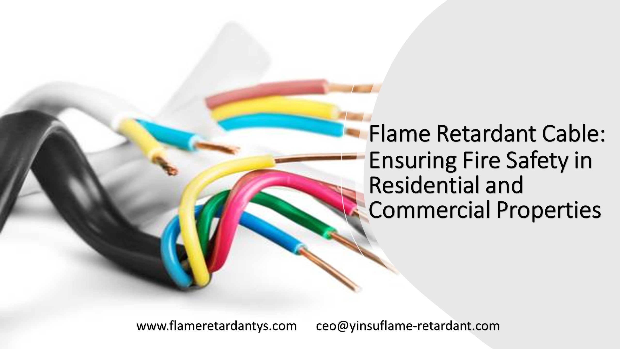 Cable retardante de llama: garantizar la seguridad contra incendios en propiedades residenciales y comerciales