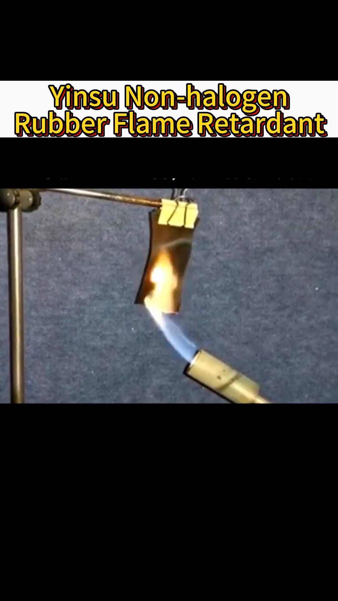 Características de retardante de la llama de goma de Yinsu