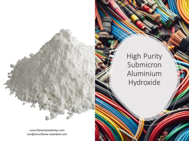 Hidróxido de aluminio submicrónico de alta pureza