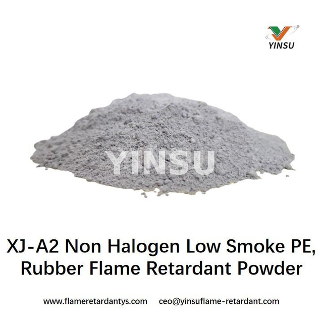 Pe de humo bajo no halógeno, polvo de retardante de llama de goma - XJ -A2