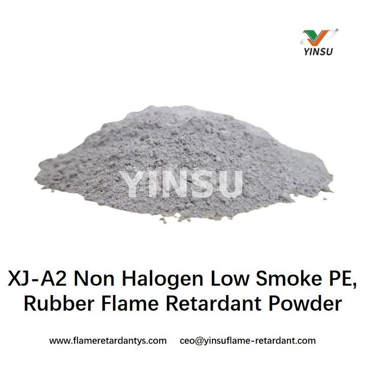 Pe de humo bajo no halógeno, polvo de retardante de llama de goma - XJ -A2