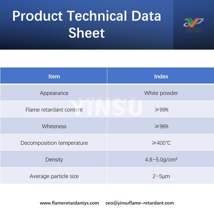 Hoja de datos t&eacute;cnicos de productos