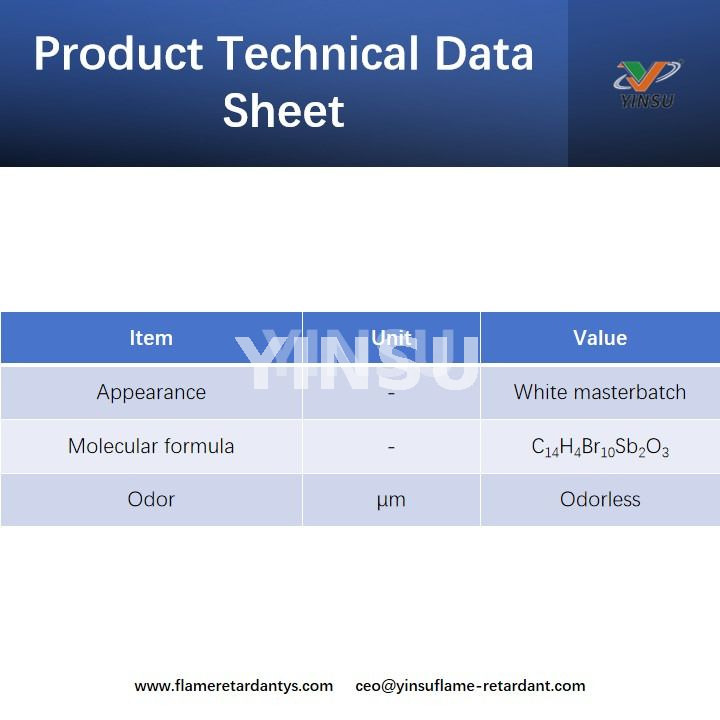 Hoja de datos t&eacute;cnicos de productos