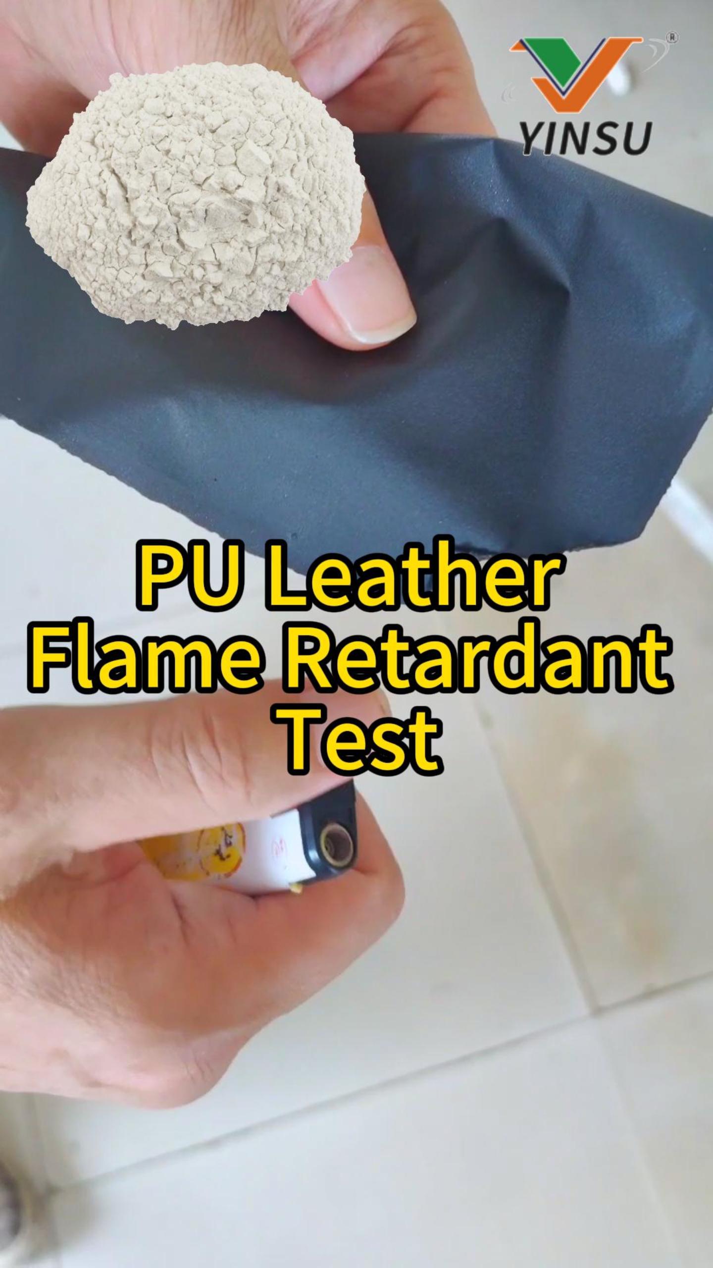 Retardante de llama sin halógeno de Yinsu, Pup-15, para estuche de cuero PU