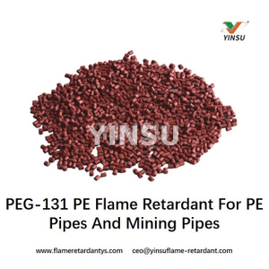 PE Flame Retardante Soluciones innovadoras para retraso de llama en tuberías de educación física y tuberías mineras - PEG-131