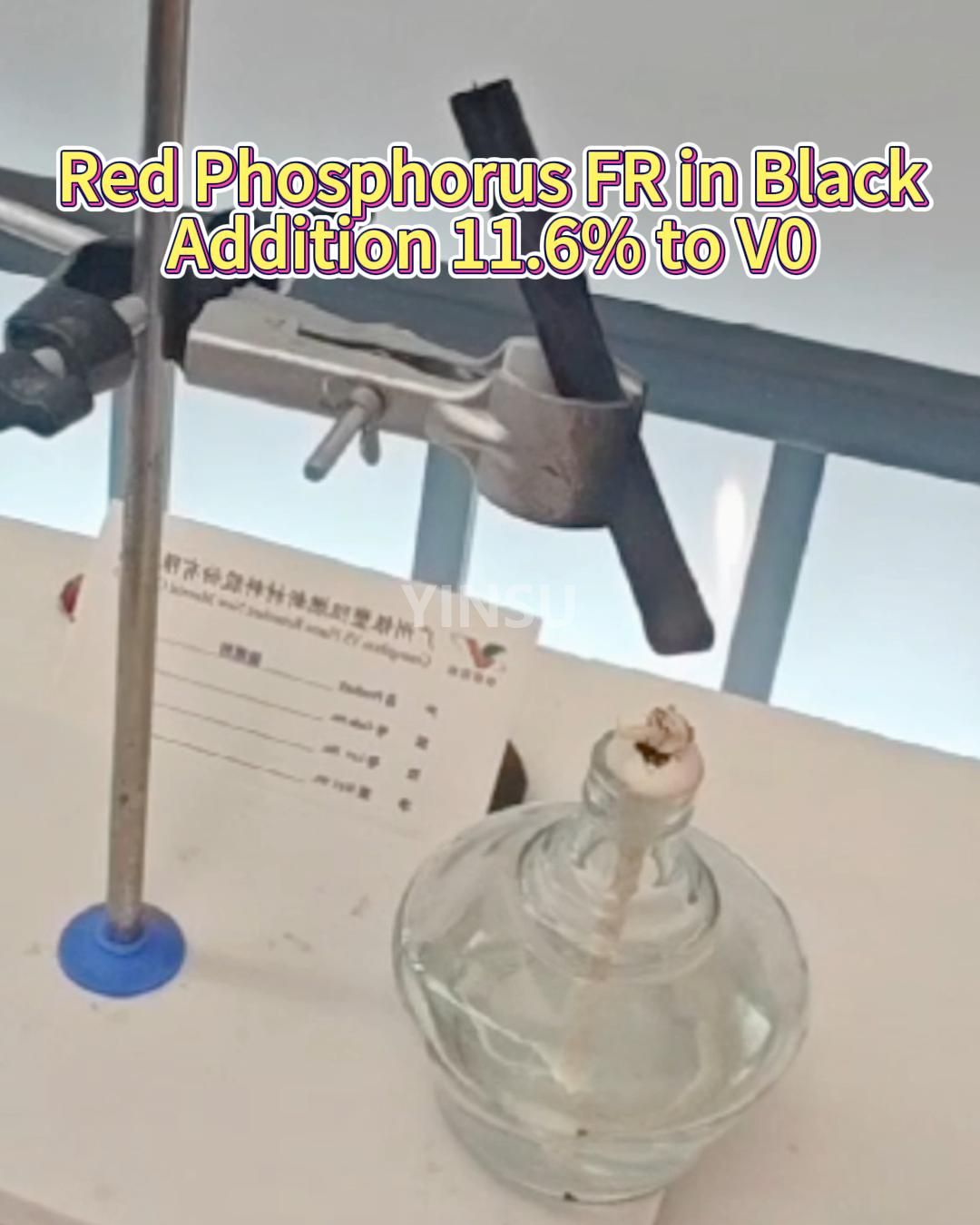 Actualización de nylon! Retardante de llama de fósforo rojo para PA 6 / PA 66 UL94-V0 / con fibra de vidrio