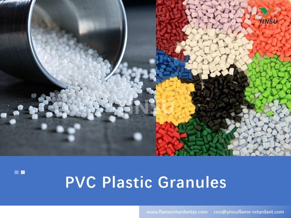 Gránulos de plástico PVC