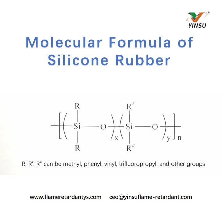 F&oacute;rmula molecular del caucho de silicona