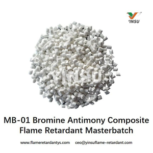Masterbatch ignífugo compuesto de bromo y antimonio MB-01