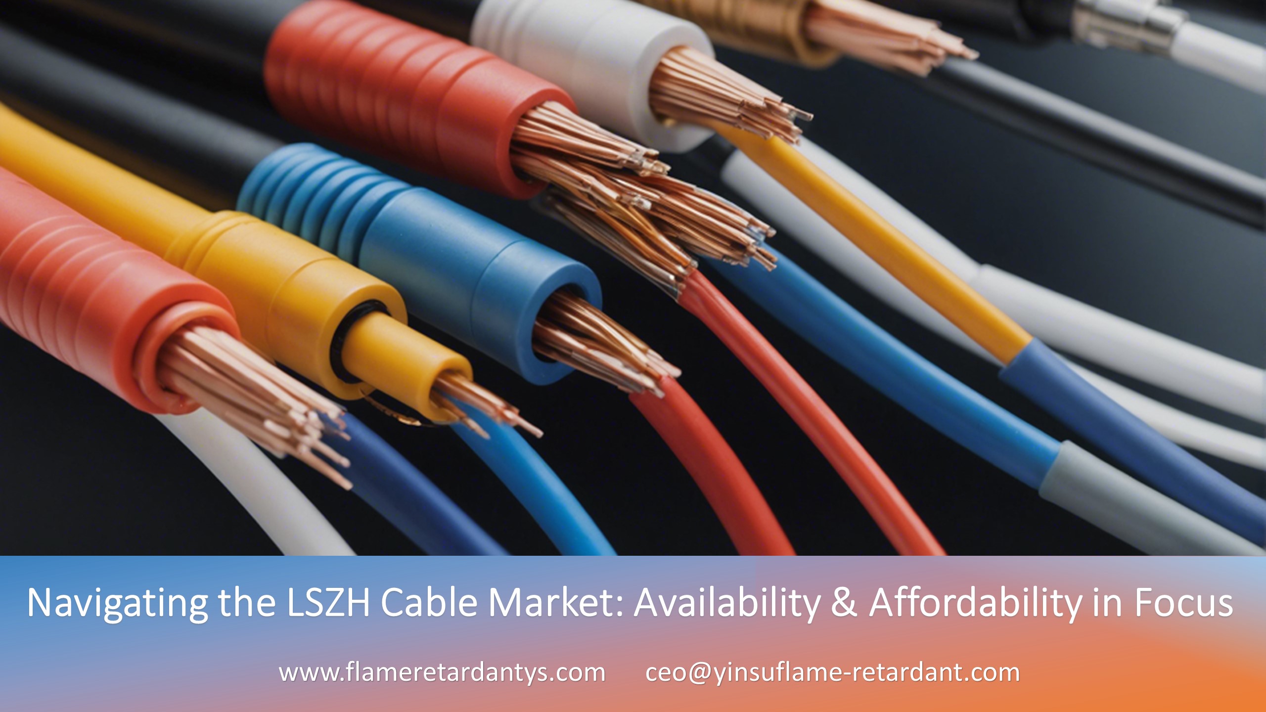 Navegando por el mercado de cables LSZH: disponibilidad y asequibilidad en el foco