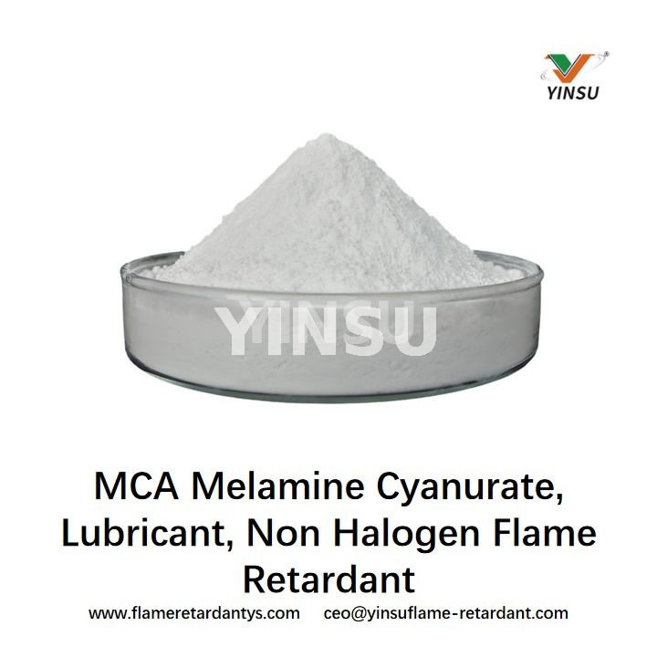Cianurato de melamina, lubricante, retardante de llama no halógeno / CAS 37640-57-6 -- MCA