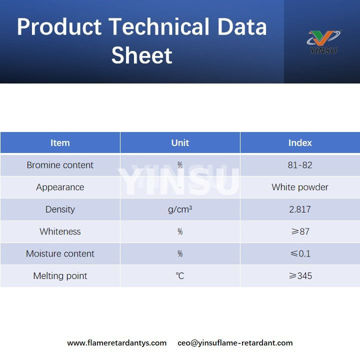 Hoja de datos t&eacute;cnicos de productos