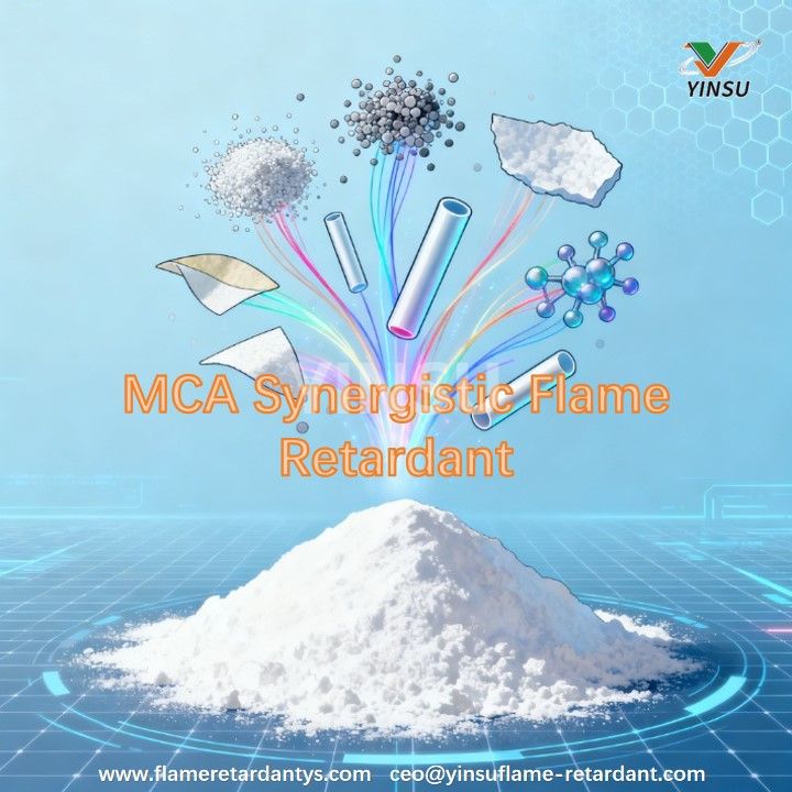 Retardante de llama sin&eacute;rgico MCA