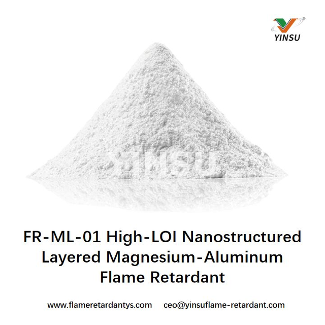 FR-ML-01 Retardante de llama de magnesio y aluminio en capas nanoestructuradas de alto LOI