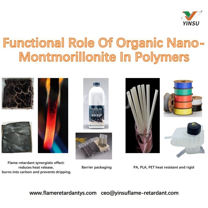 Papel funcional de la nanomontmorillonita org&aacute;nica en pol&iacute;meros