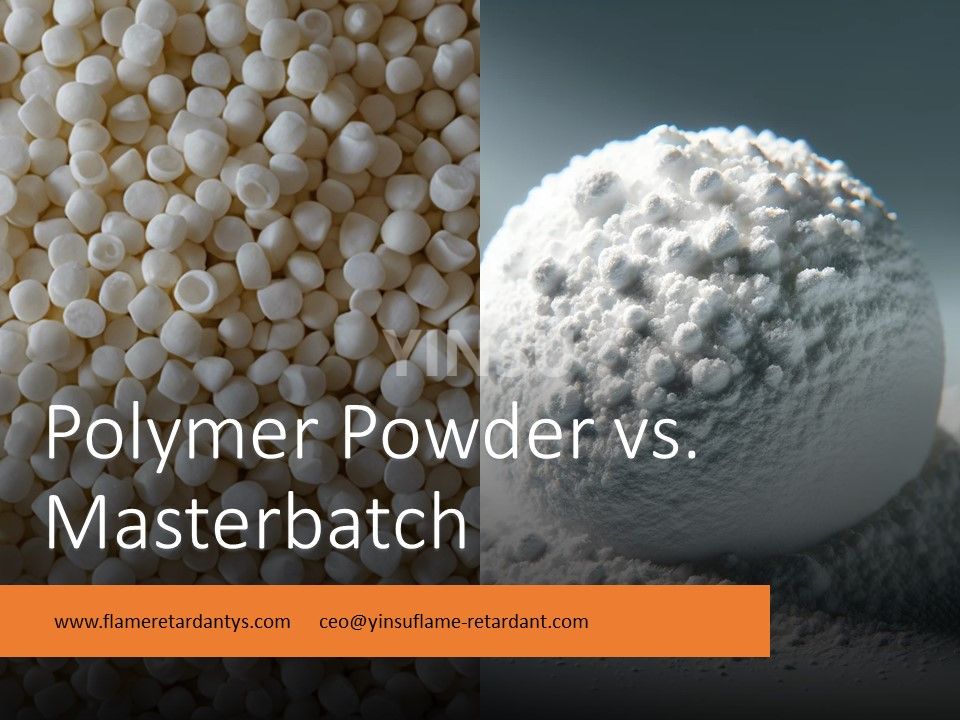 Polvo de polímero frente a Masterbatch