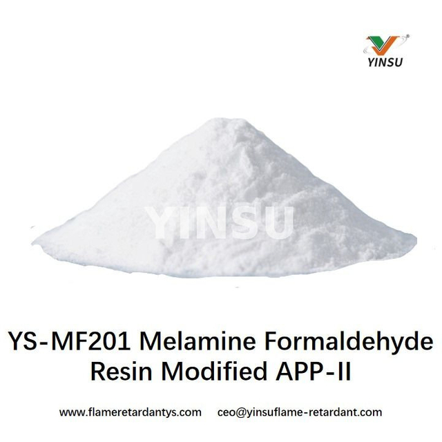 YS-MF201 Melamina Formaldehído Resina APP-II modificada equivalente a Exolit AP462