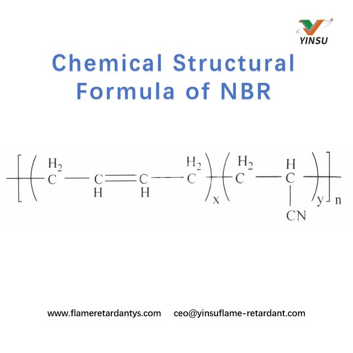 F&oacute;rmula estructural qu&iacute;mica de NBR