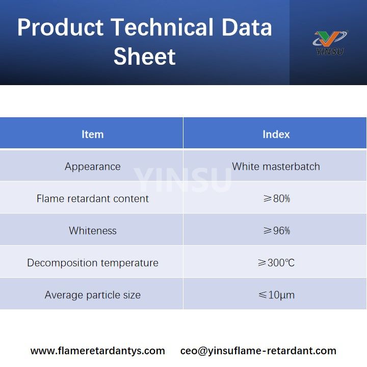 Hoja de datos t&eacute;cnicos de productos