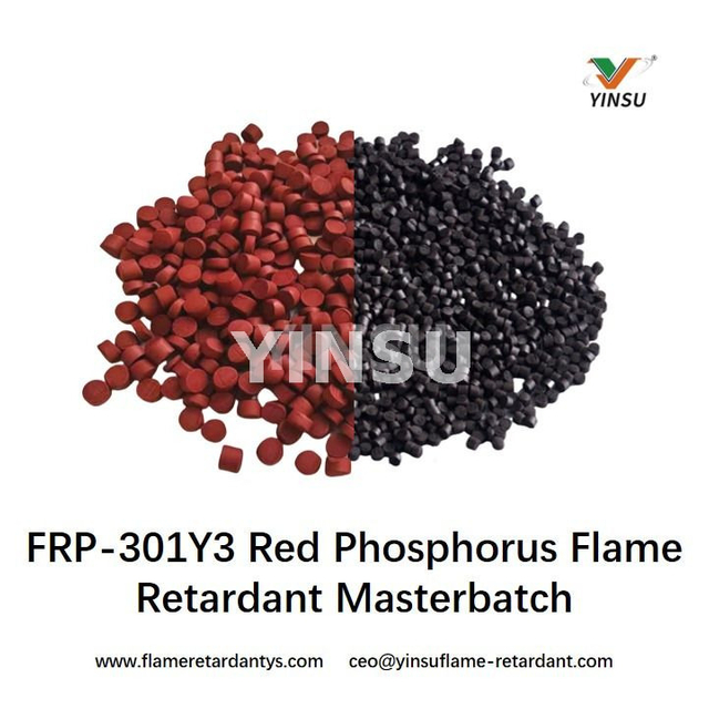 Masterbatch retardante de llama de fósforo rojo FRP-301Y3