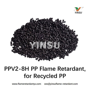 PPV2-8H PP Retardante de la llama, para PP reciclado, tanto PPH como PPC