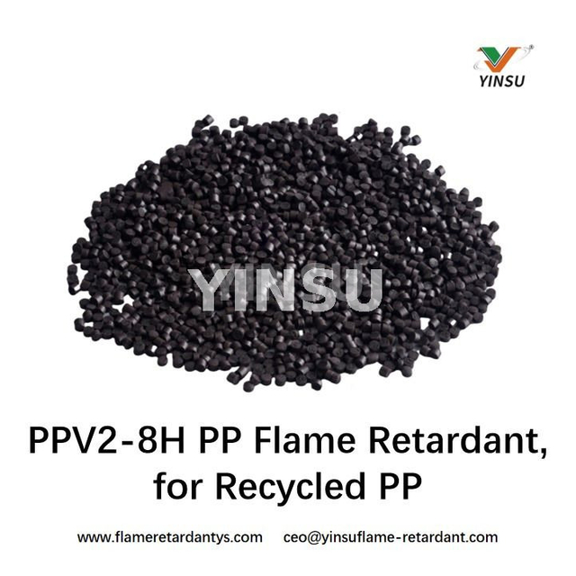PPV2-8H PP Retardante de la llama, para PP reciclado, tanto PPH como PPC