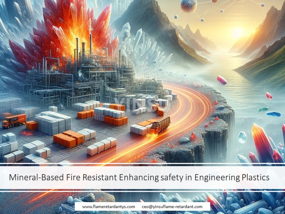 3.24 Resistencia al fuego de base mineral que mejora la seguridad en plásticos de ingeniería