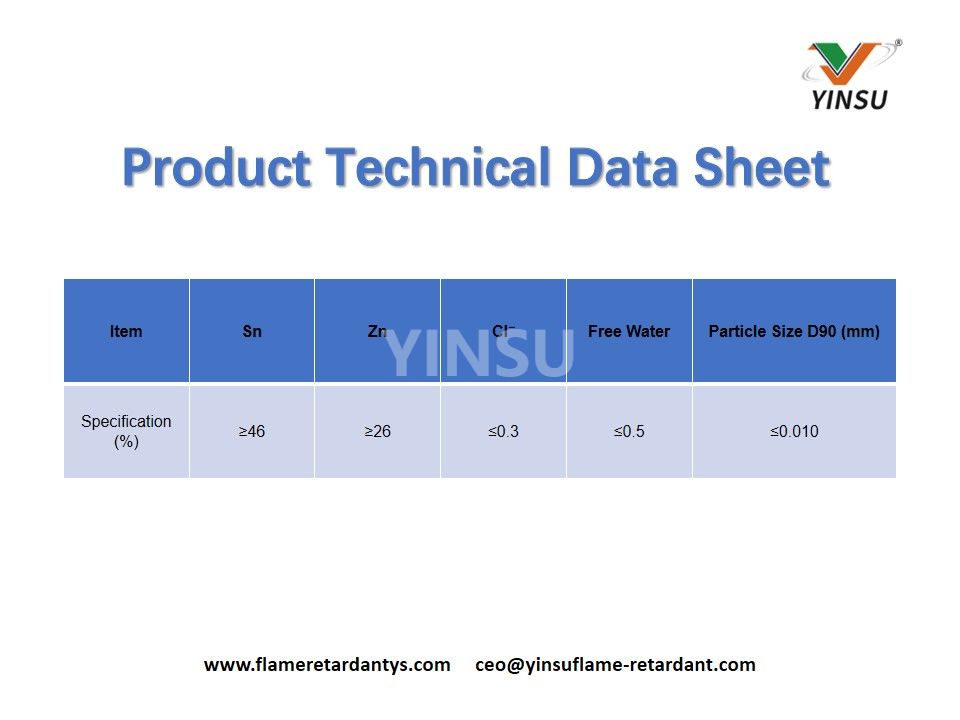 Hoja de datos técnicos de productos