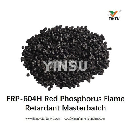 Masterbatch retardante de llama de fósforo rojo FRP-604H