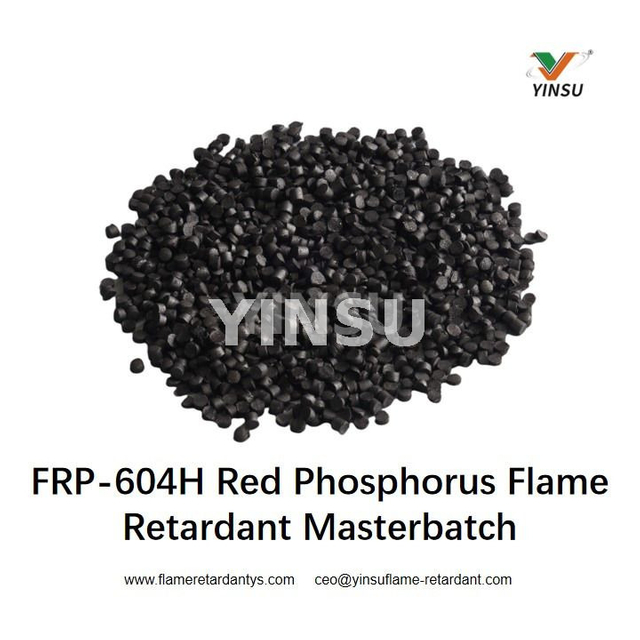 Masterbatch retardante de llama de fósforo rojo FRP-604H