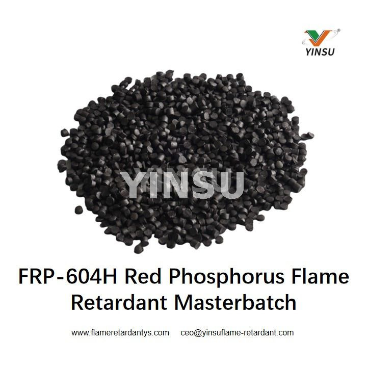 Masterbatch retardante de llama de fósforo rojo FRP-604H