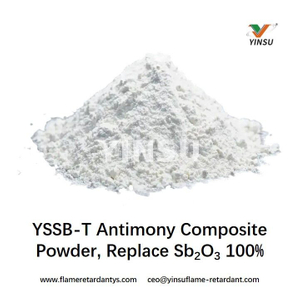 Polvo compuesto de antimonio YSSB-T, reemplaza Sb2O3 100%