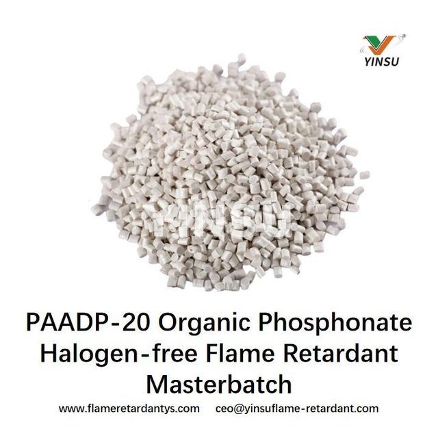PAMasterbatch retardante de llama sin halógenos de fosfonato orgánico ADP-20