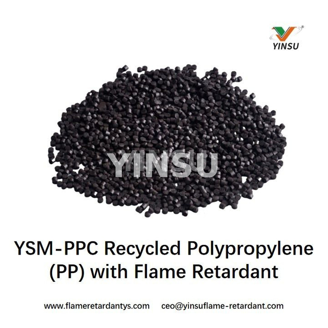 YSM-PPC Polipropileno (PP) reciclado con retardante de llama