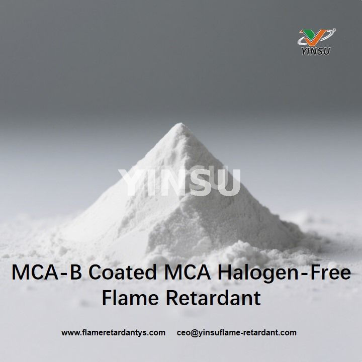 Retardante de llama sin halógenos MCA recubierto con MCA-B