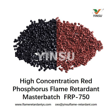 Masterbatch ignífugo de fósforo rojo de alta concentración FRP-750