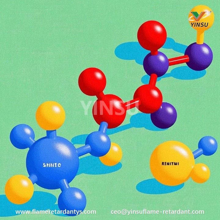 Estructura qu&iacute;mica de los retardantes de llama