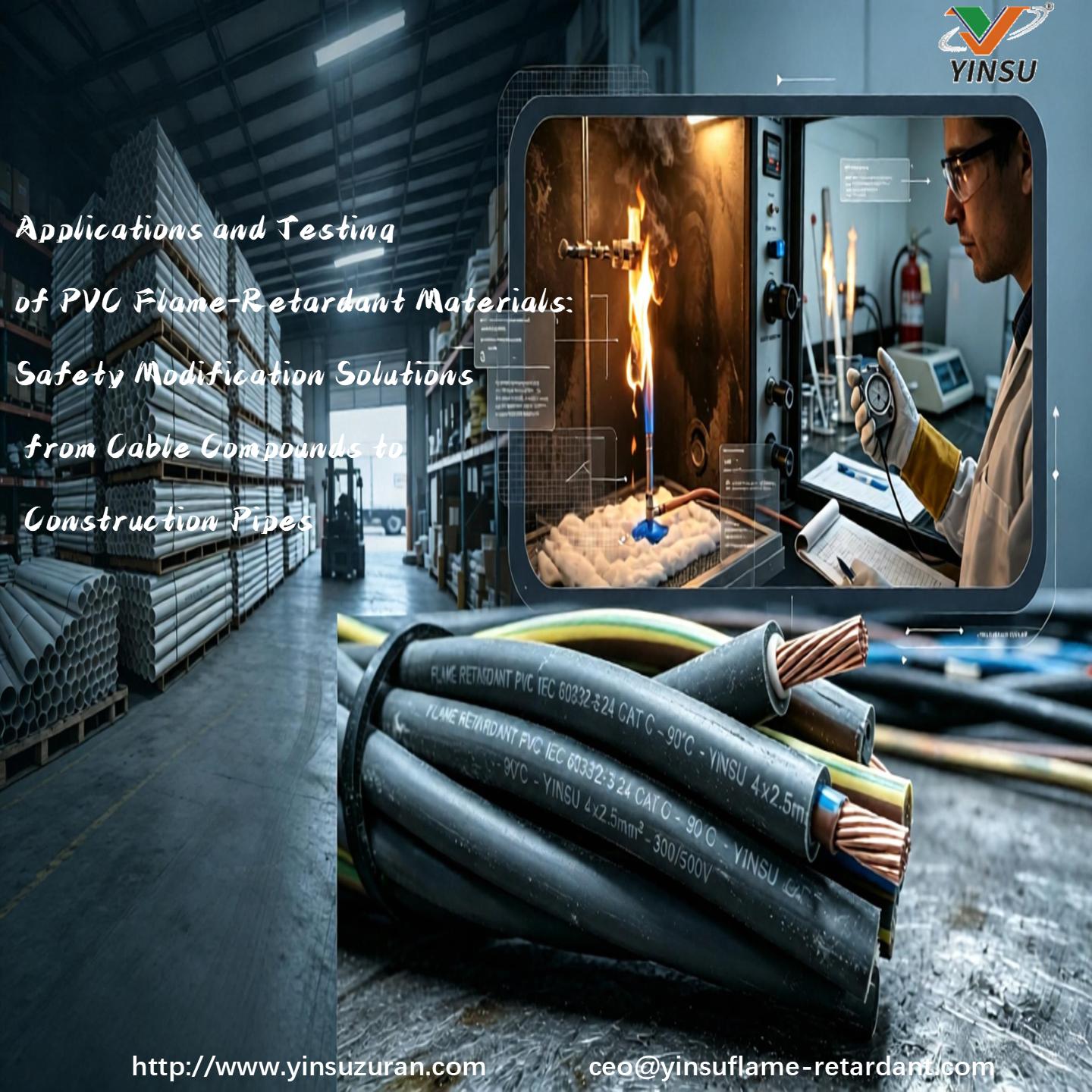 0822-Aplicaciones y pruebas de soluciones de modificaci&oacute;n de seguridad de materiales retardantes de llama pvo, desde Gable Gompounds hasta tuber&iacute;as de construcci&oacute;n1