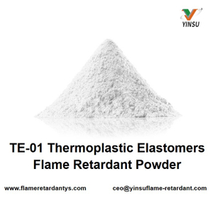 TPE TPU ignífugo del polvo de los elastómeros termoplásticos TE-01 ignífugo
