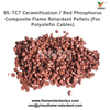Pellets retardantes de llama compuestos de fósforo de ceramificación 95-TC7 (para cables de poliolefina)